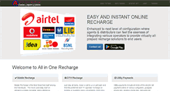 Desktop Screenshot of aiorecharge.com